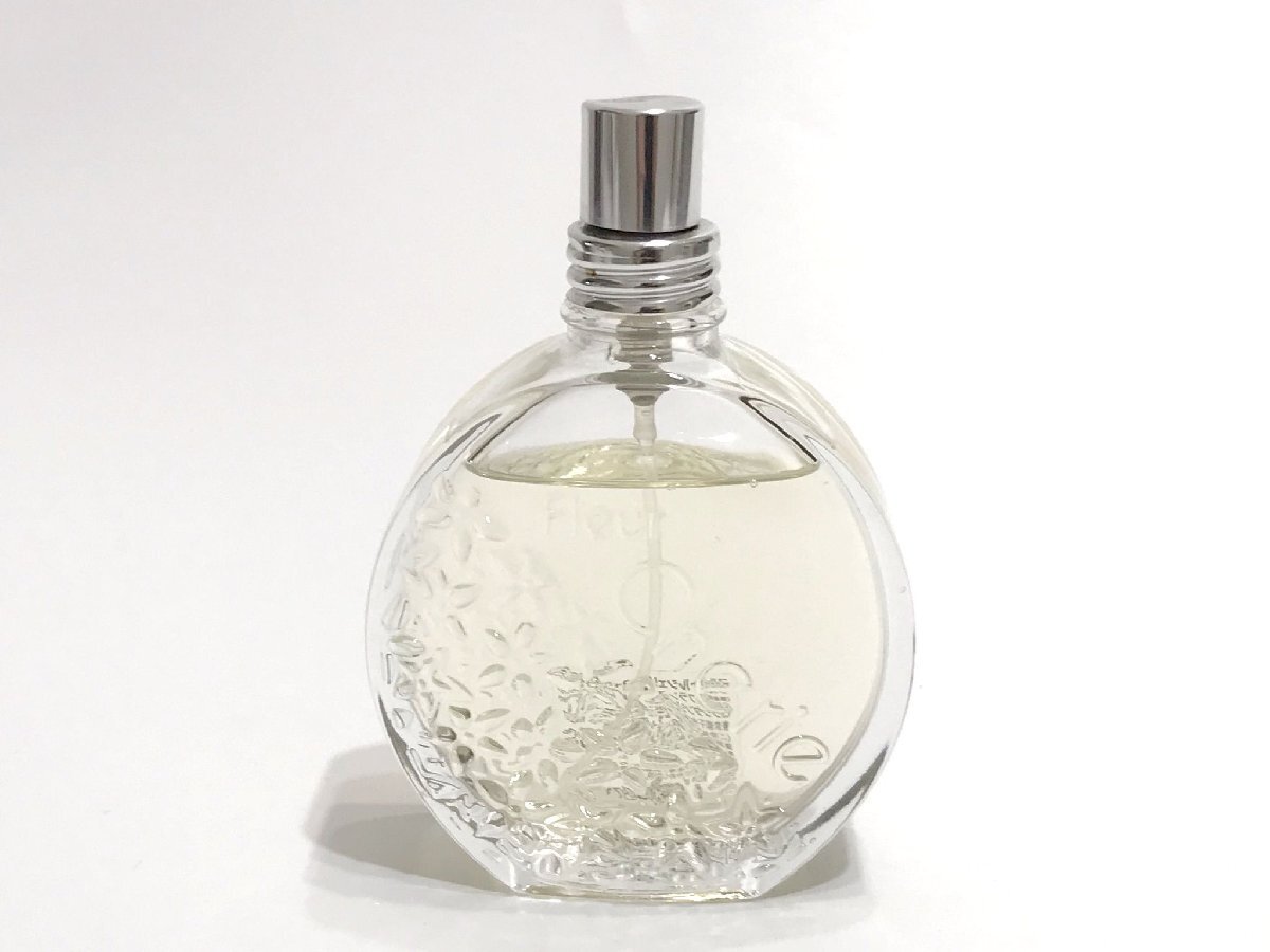■【YS-1M】 香水 ■ ロクシタン L'OCCITANE ■ フルールシェリー オードトワレ EDT 75ml スプレー ■ 殘量90%【同梱可能商品】■D