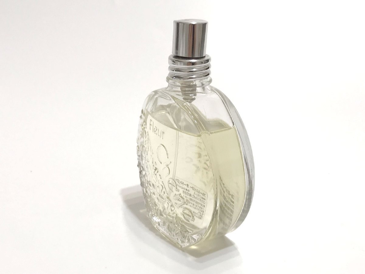 ■【YS-1M】 香水 ■ ロクシタン L'OCCITANE ■ フルールシェリー オードトワレ EDT 75ml スプレー ■ 殘量90%【同梱可能商品】■D
