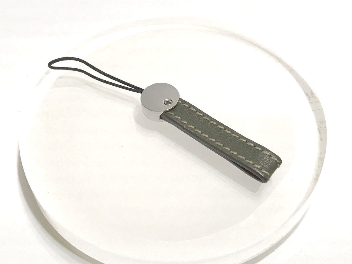 ■【YS-1】 ハンティングワールド HUNTING WORLD ■ レザー ストラップ シルバー系 × モスグリーン系 【同梱可能商品】■D