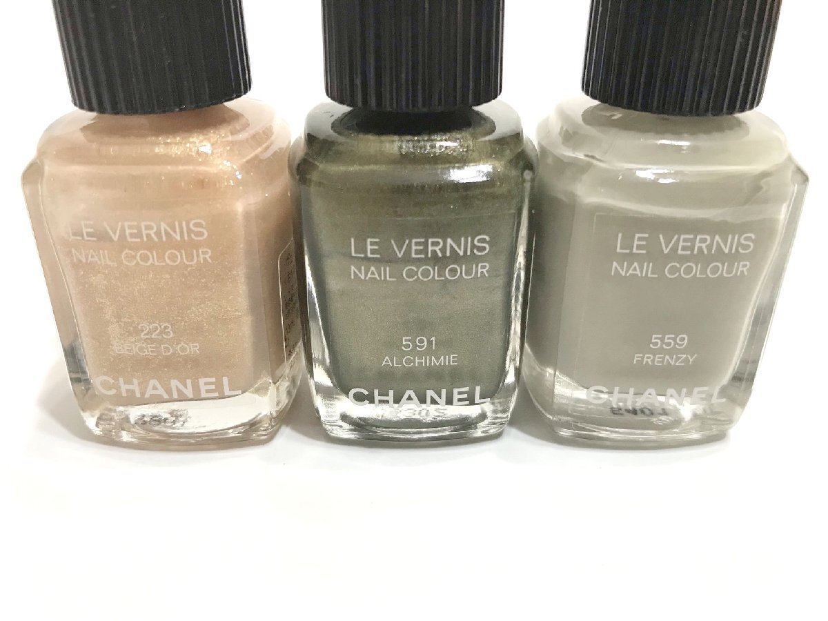 ■【YS-1】 CHANEL シャネル ■ ヴェルニ ネイルカラー 223 559 591 エナメルリムーバー 50ml ■ 4点セット まとめ 【同梱可能商品】■D_画像4