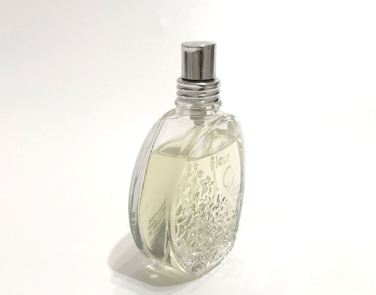 ■【YS-1M】 香水 ■ ロクシタン L'OCCITANE ■ フルールシェリー オードトワレ EDT 75ml スプレー ■ 殘量90%【同梱可能商品】■D