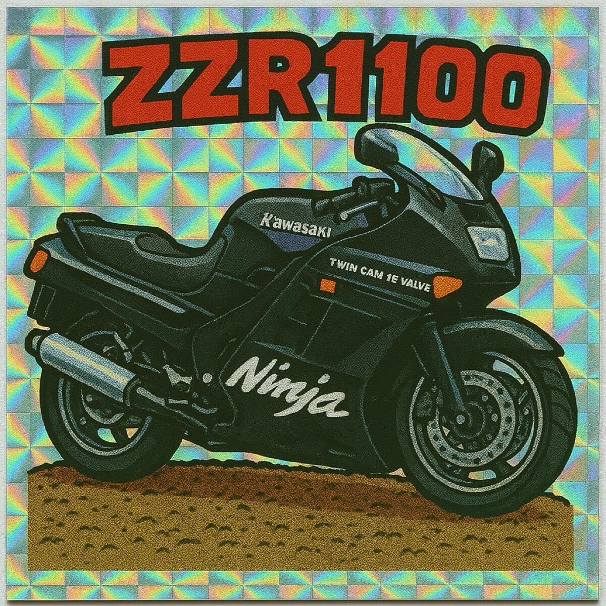 ZZR1100 ステッカー