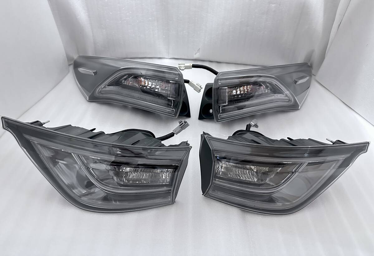 極美品/破損無 ハリアー 60 前期 純正 テールランプ テール テールレンズ ASU60W ASU65W ZSU60W ZSU65W 左 右 48-149/48-148 一式 左右_画像1