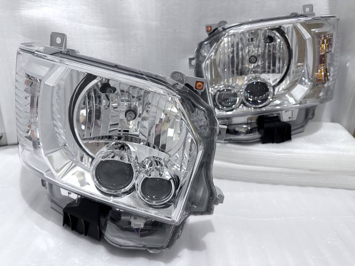 新品/未使用 CPU付 200 系 純正 4型 5型 6型 7型 8型 ハイエース LED ヘッドライト 左 右 81145-26842 81185-26842 左右 26-137 ワイド 84_画像1