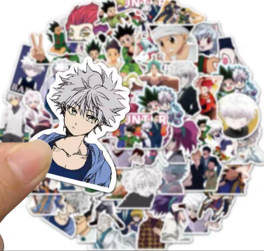 HUNTER×HUNTER 防水カラーステッカー 50枚セット