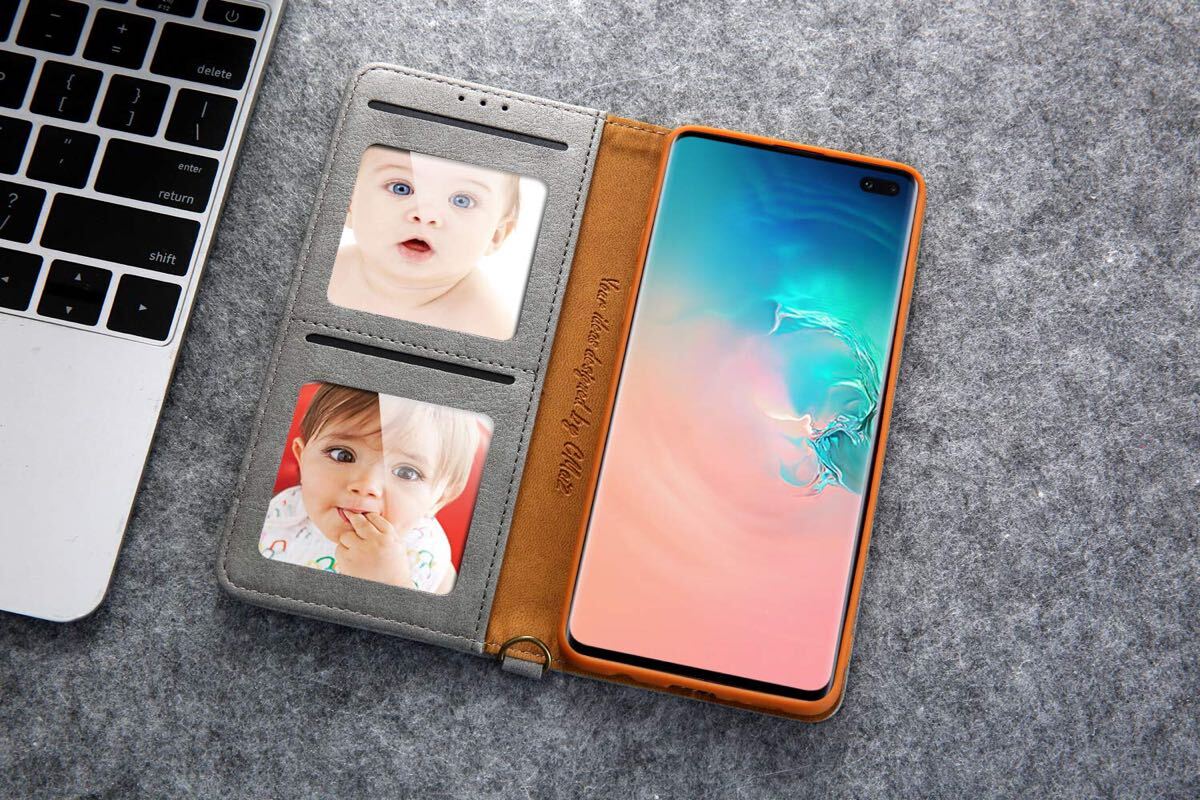 Galaxy S25 ultra кожанный кейс Galaxy S25 ultra кейс Galaxy s25 Ultra покрытие SC-52F SCG32 блокнот type карта место хранения серый 