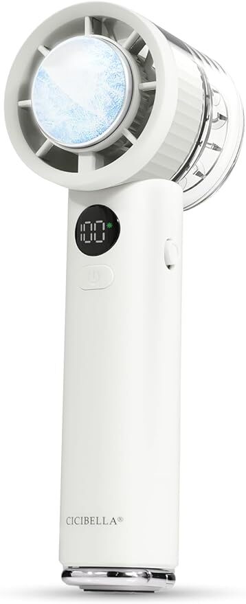 【2025年モデル 最上級 瞬間冷却】シシベラ ハンディファン 冷却プレート 扇風機 小型 接触冷感 手持ち扇風機 熱中症対策 暑さ対策グッズ