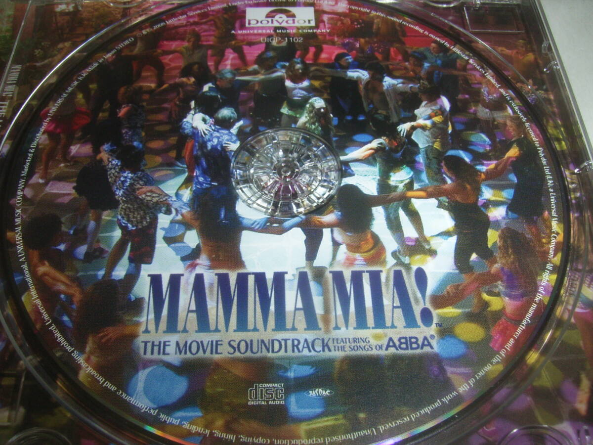 アバ（ＡＢＢＡ）・ヒット曲満載の映画「マンマ・ミーア」サントラＣＤ！日本盤！_画像6
