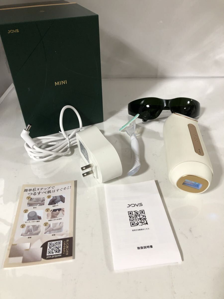 79 【稼動品】 JOVS mini D937 家庭用脱毛器 コードレス 1円〜