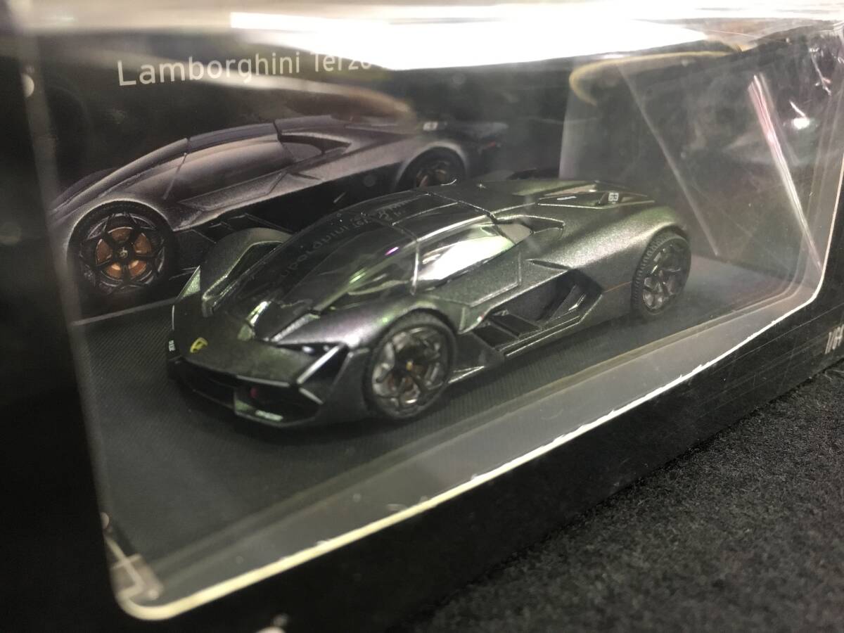 # новый товар нераспечатанный #1/64 Lamborghini Terzo Millennio( серый ) Lamborghini 