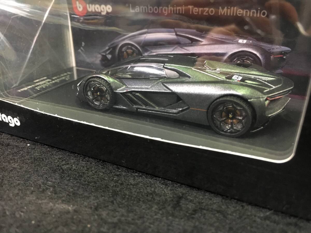 # новый товар нераспечатанный #1/64 Lamborghini Terzo Millennio( серый ) Lamborghini 