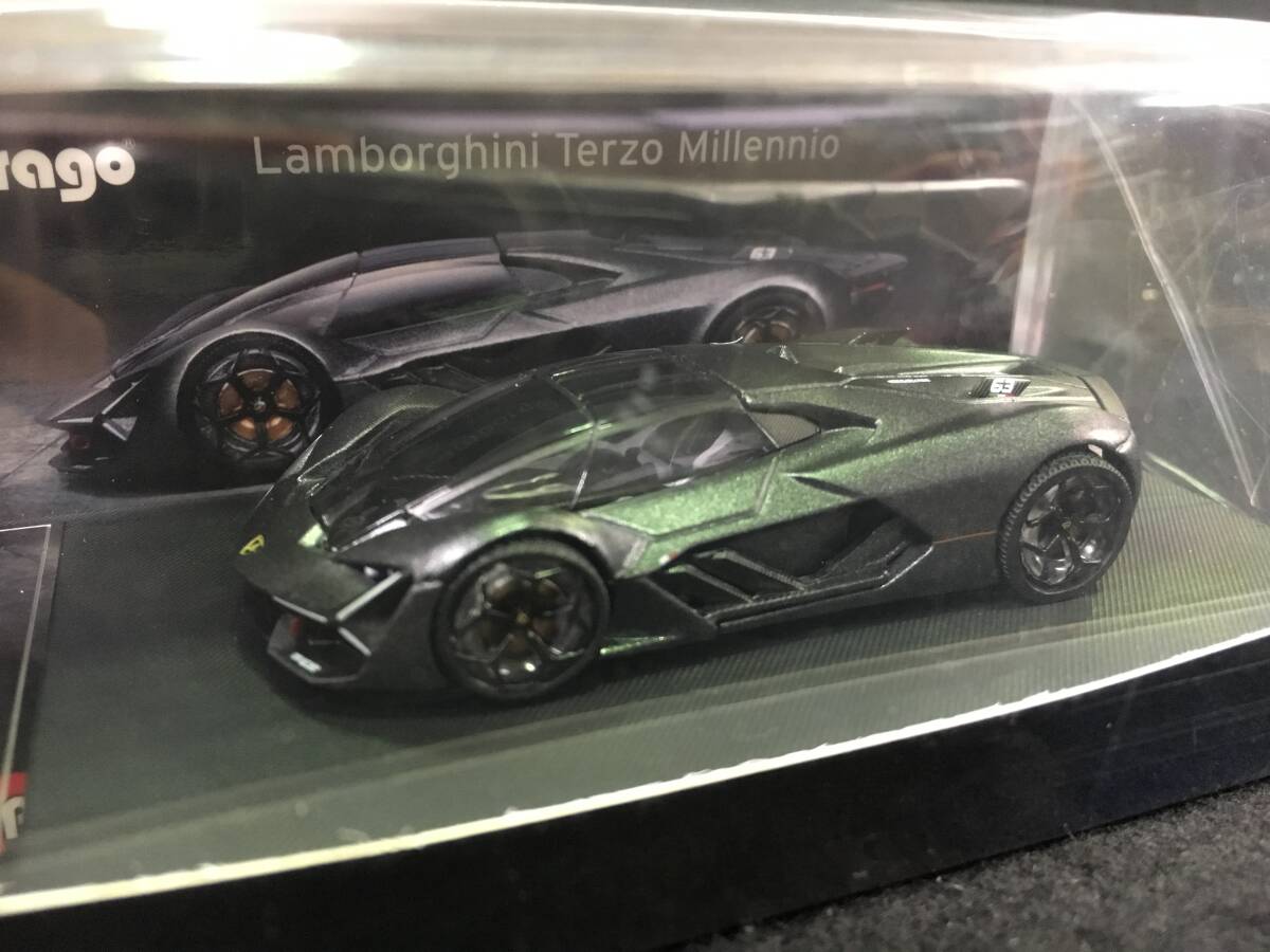 # новый товар нераспечатанный #1/64 Lamborghini Terzo Millennio( серый ) Lamborghini 
