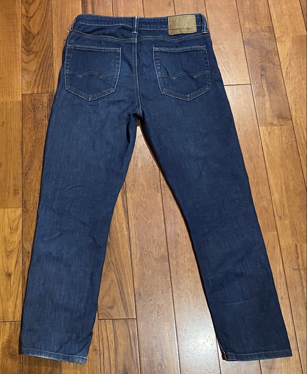 ■AMERICAN EAGLE OUTFITTERS■アメリカンイーグルのストレッチ アンクルスキニーデニム(ジーンズ)■W31_画像2