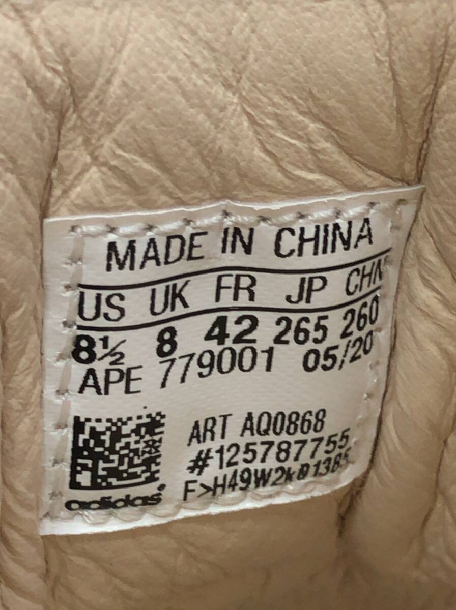 adidas スタンスミス リコン AQ0868 メンズ 26.5cm ホワイトxグリーン スニーカー 20年製 STAN SMITH RECON アディダス SS-382409_画像7