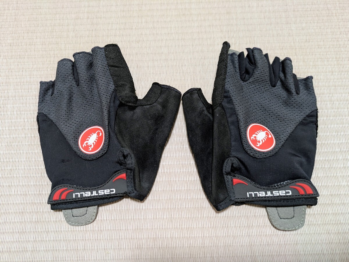 ★★CASTELLI カステリ ハーフフィンガーグローブ Mサイズ★★