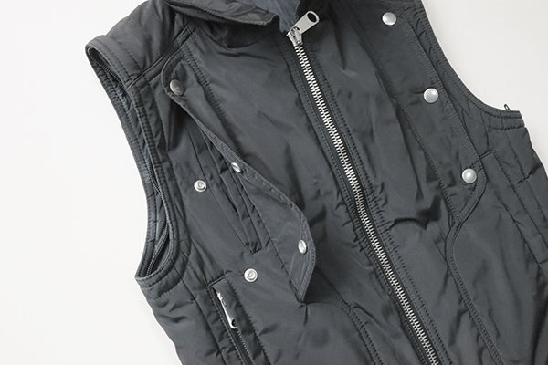 Dior HOMME ◆ 2WAY ジャケット / ベスト 黒 中綿 サイズ44 (袖取り外し) ディオールオム ◆80/K2R_画像6