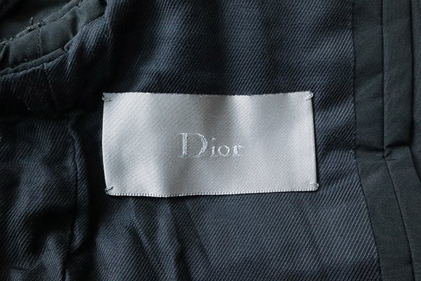 Dior HOMME ◆ 2WAY ジャケット / ベスト 黒 中綿 サイズ44 (袖取り外し) ディオールオム ◆80/K2R_画像8