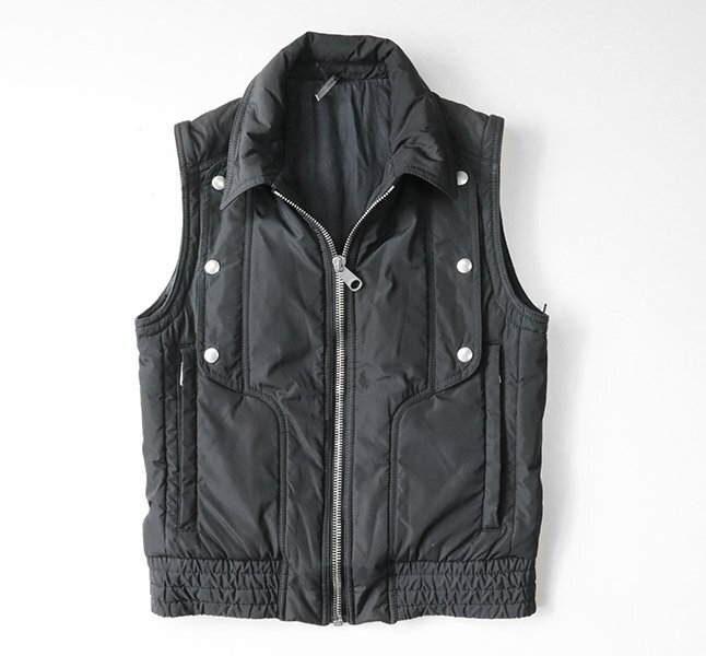 Dior HOMME ◆ 2WAY ジャケット / ベスト 黒 中綿 サイズ44 (袖取り外し) ディオールオム ◆80/K2R_画像5