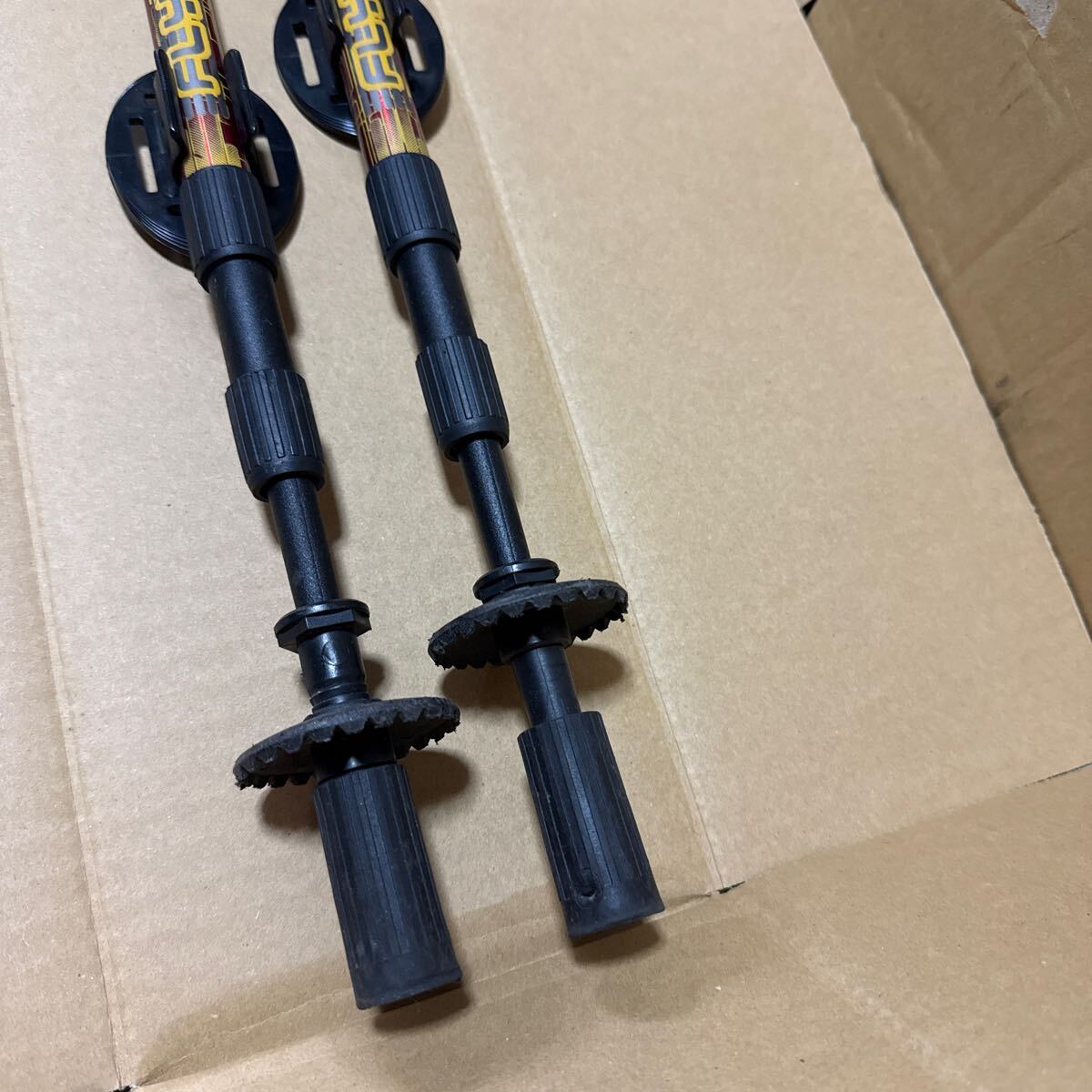 あ-8512）レキスポーツ　トレッキングポール 登山 中古現状品_画像4