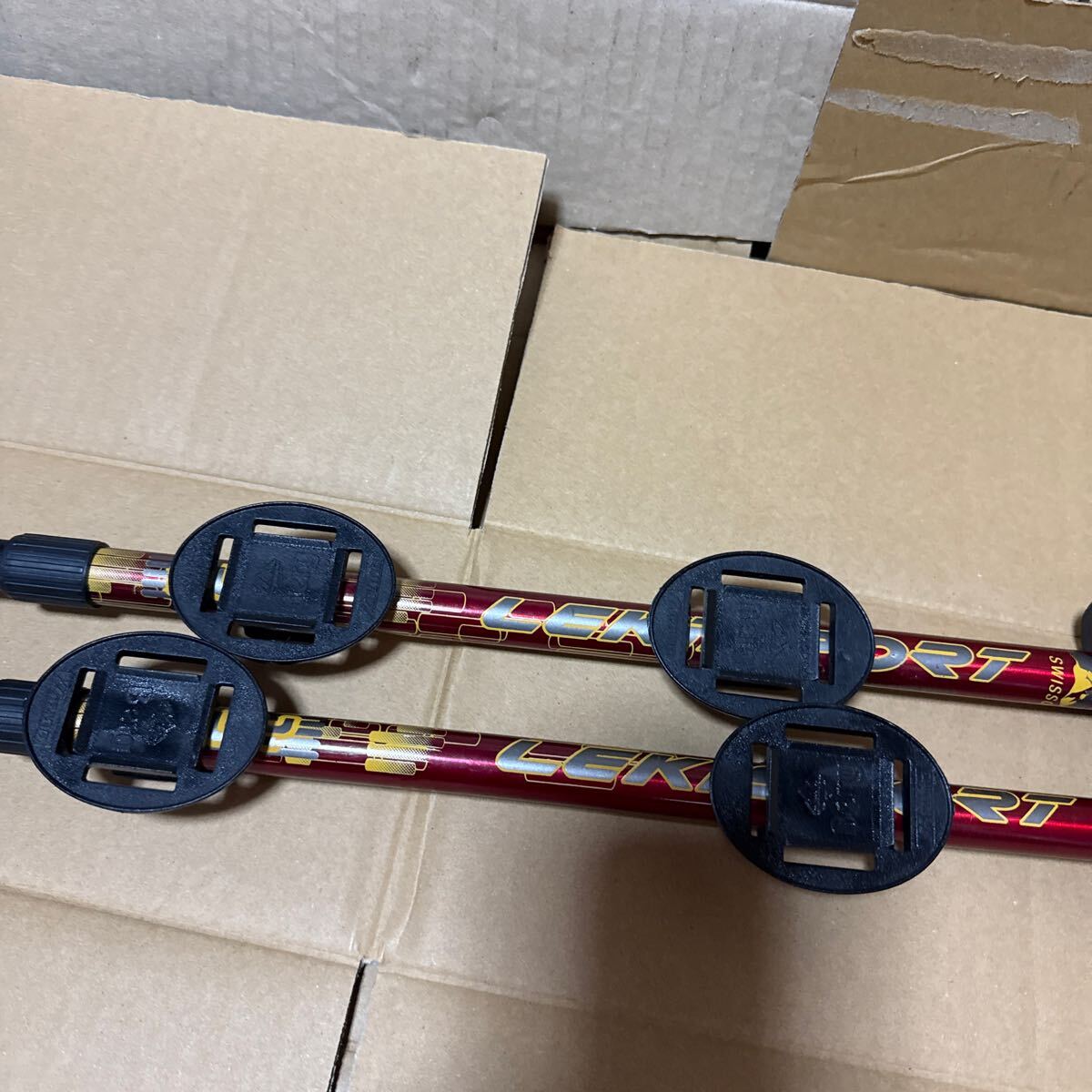 あ-8512）レキスポーツ　トレッキングポール 登山 中古現状品_画像7