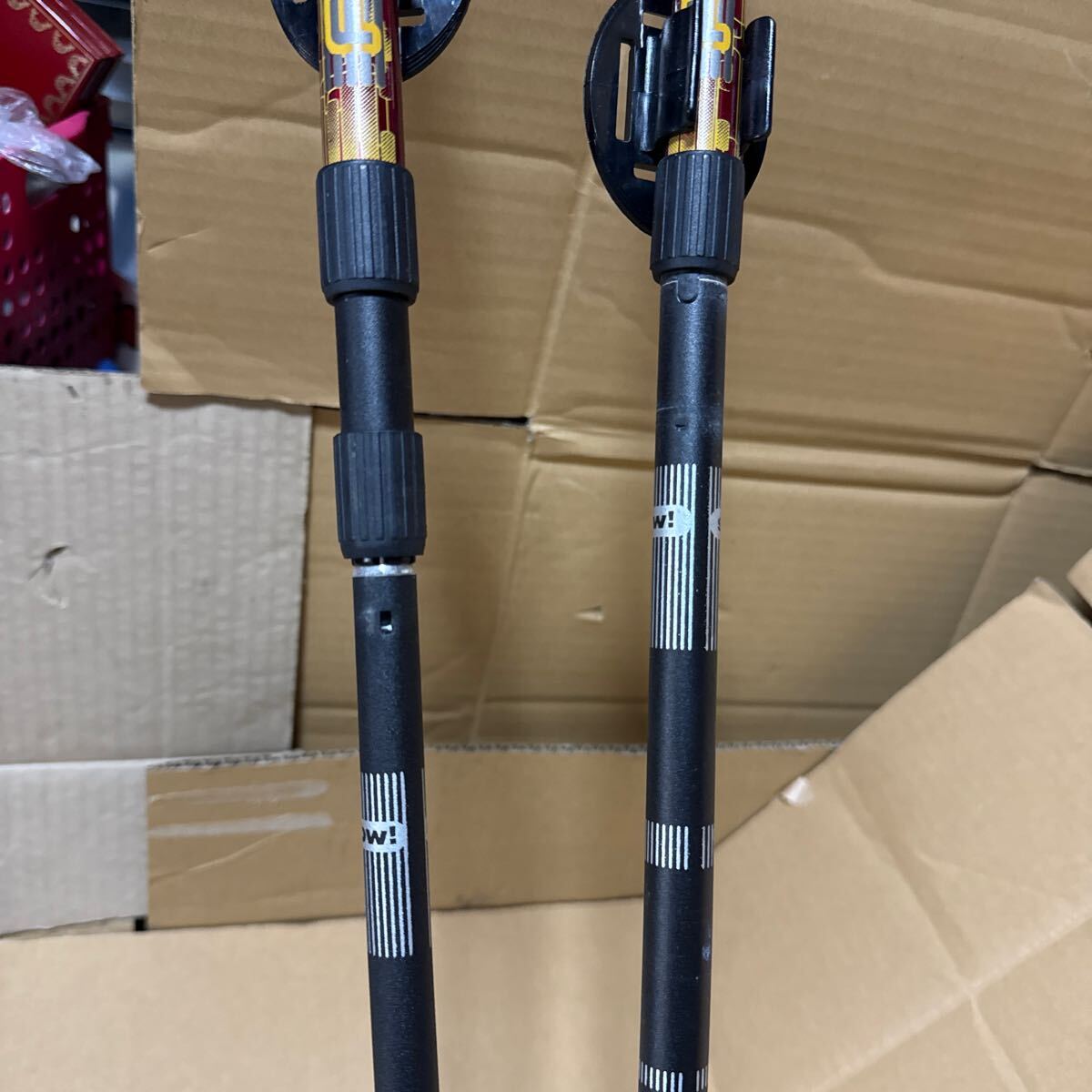 あ-8512）レキスポーツ　トレッキングポール 登山 中古現状品_画像9