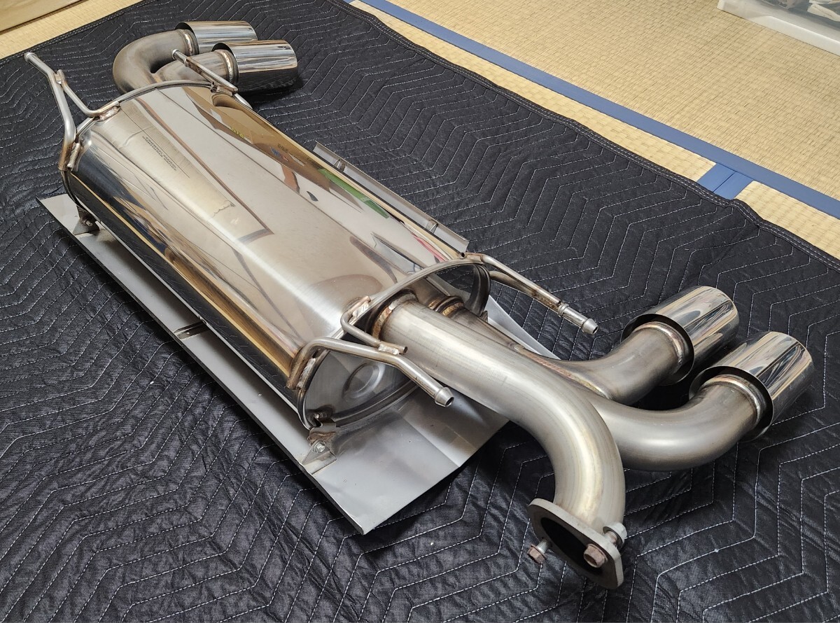 【最終値下】トヨタ 86 ZN6 前期 TRDハイレスポンスマフラーVer.R 専用リヤディフューザー付き JQR10121010 MS342-18003 FA20 ZC6 BRZ