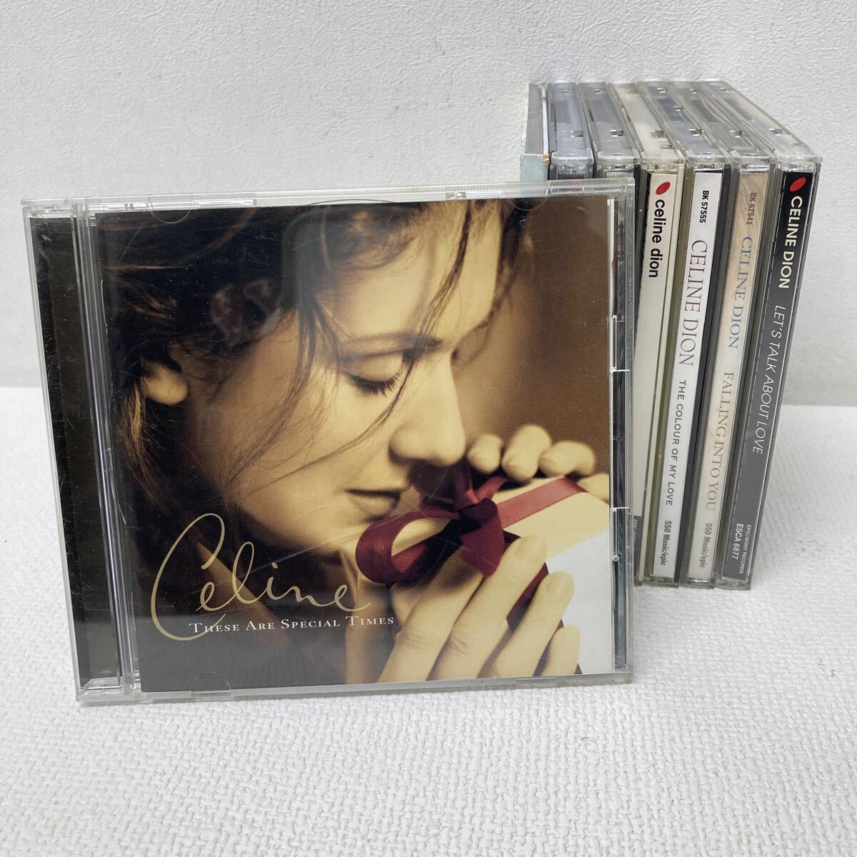 I0911A3 セリーヌ?ディオン CELINE DION CD 8巻セット 音楽 洋楽 / LET'S TALK ABOUT LOVE / FALLING INTO YOU / ALL THE WAY... 他