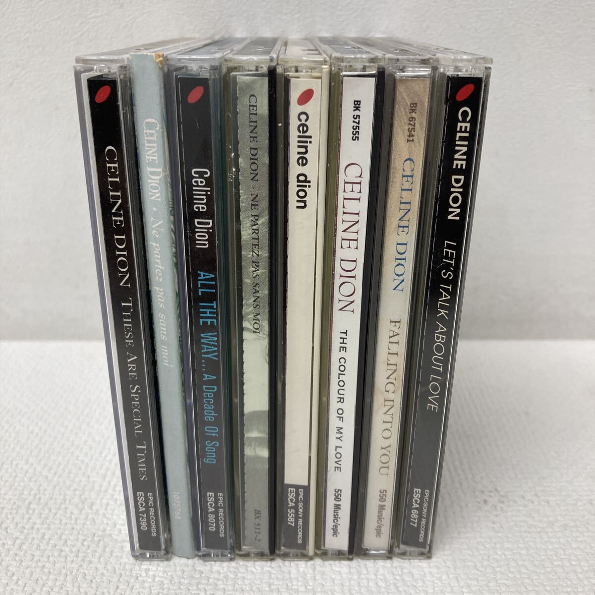 I0911A3 セリーヌ?ディオン CELINE DION CD 8巻セット 音楽 洋楽 / LET'S TALK ABOUT LOVE / FALLING INTO YOU / ALL THE WAY... 他