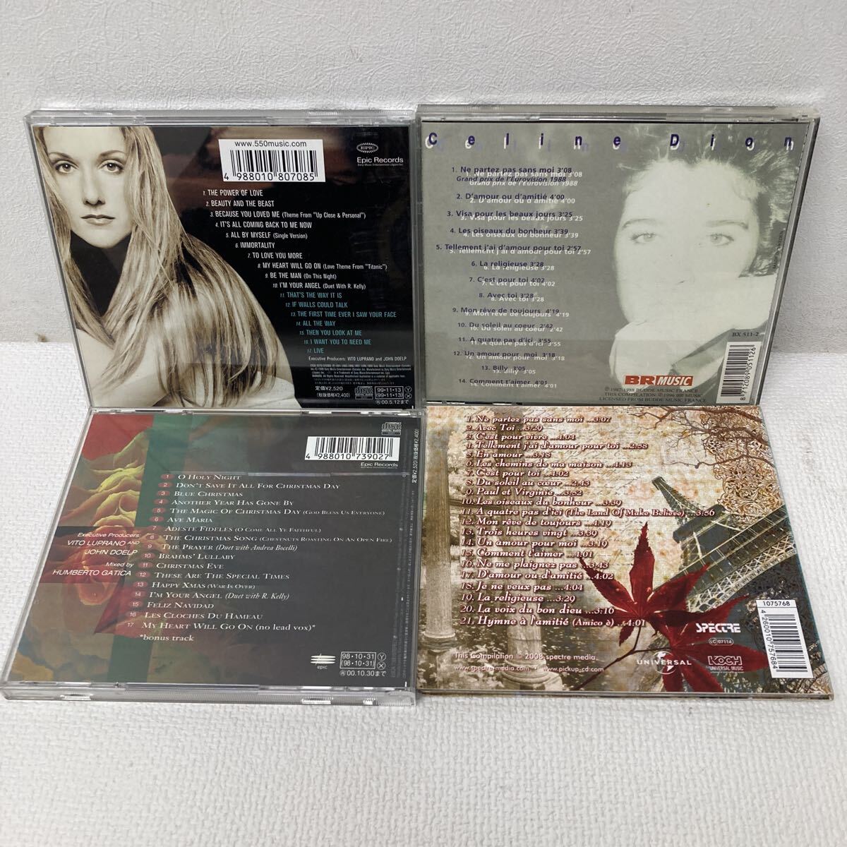 I0911A3 セリーヌ?ディオン CELINE DION CD 8巻セット 音楽 洋楽 / LET'S TALK ABOUT LOVE / FALLING INTO YOU / ALL THE WAY... 他