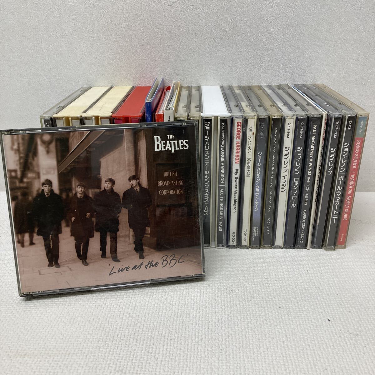 1/2 I0915I3 まとめ★ザ?ビートルズ THE BEATLES ジョン?レノン ポール?マッカートニー ジョージ?ハリソン CD 22巻セット 音楽 洋楽 
