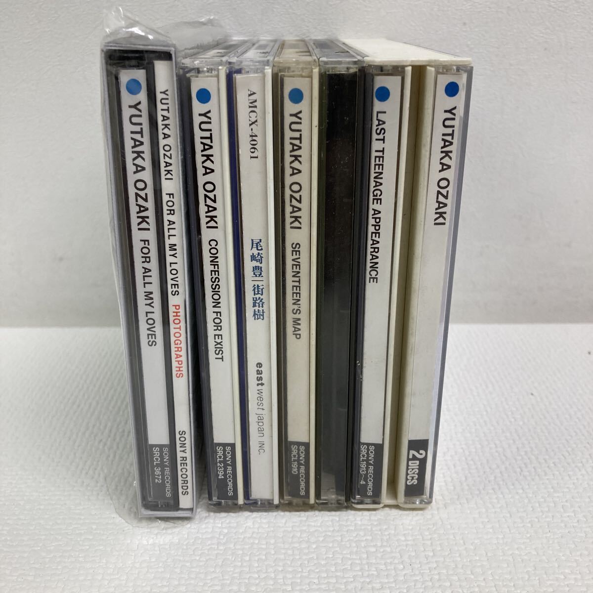 I0918A3 まとめ★尾崎豊 CD 6巻セット 音楽 邦楽 / 街路樹 / 愛すべきものすべてに / LAST TEENAGE APPEARANCE / CONFESSION FOR EXIST 他