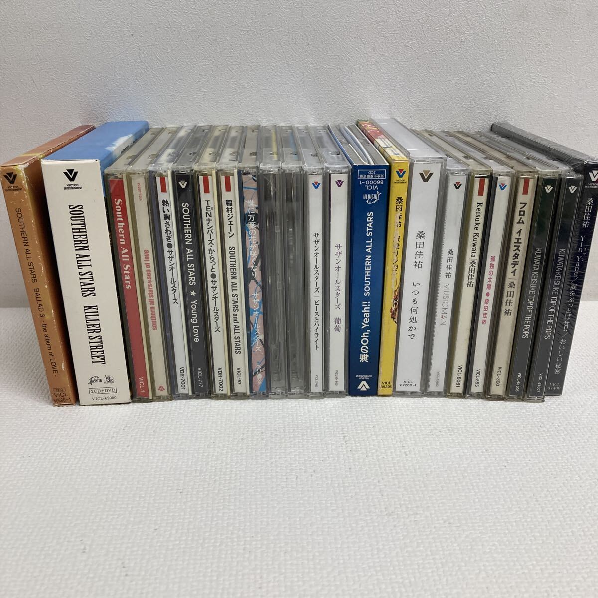 2/2 I0919I3 まとめ★サザンオールスターズ 桑田佳祐 原由子 CD 23巻セット 音楽 邦楽 / 葡萄 / バラッド BALLAD / 海のOh,Yeah 他