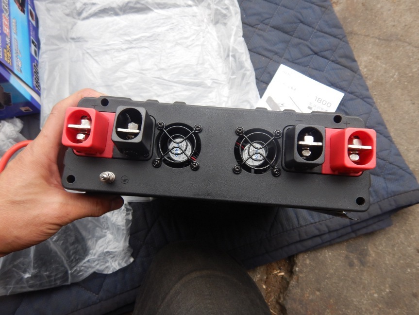 即決税0円中古程度上大橋産業BAL DC/AC正弦波インバーター1800W 12V車用 NO,489 _画像8