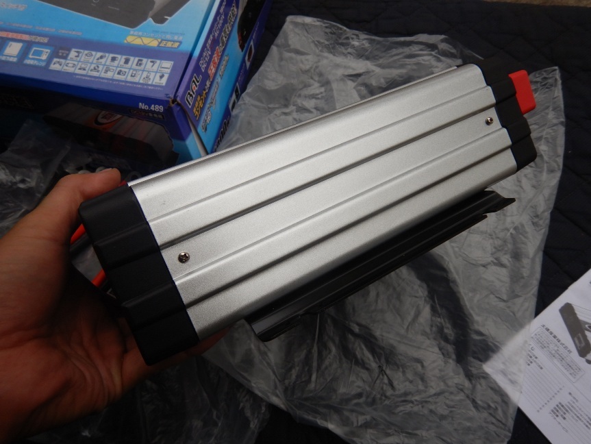 即決税0円中古程度上大橋産業BAL DC/AC正弦波インバーター1800W 12V車用 NO,489 _画像10