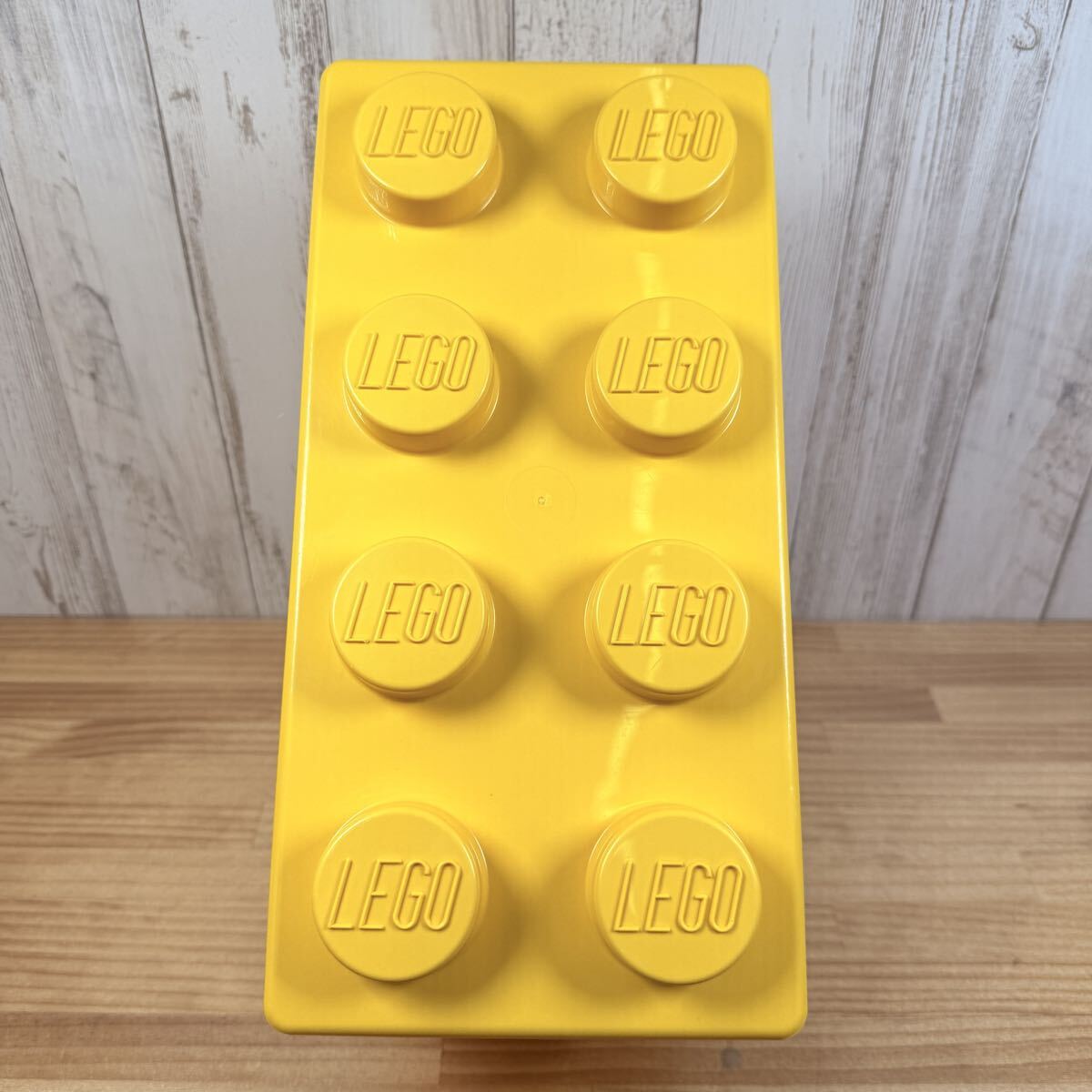 ☆ SA-0904は120 レゴ コンテナ ケース 箱 黄色 ボックス BOX 空箱 収納 LEGO ☆_画像2