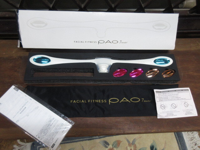 【フェイシャル フィットネスPAO/7model】MTG/ホワイト/良品_画像1