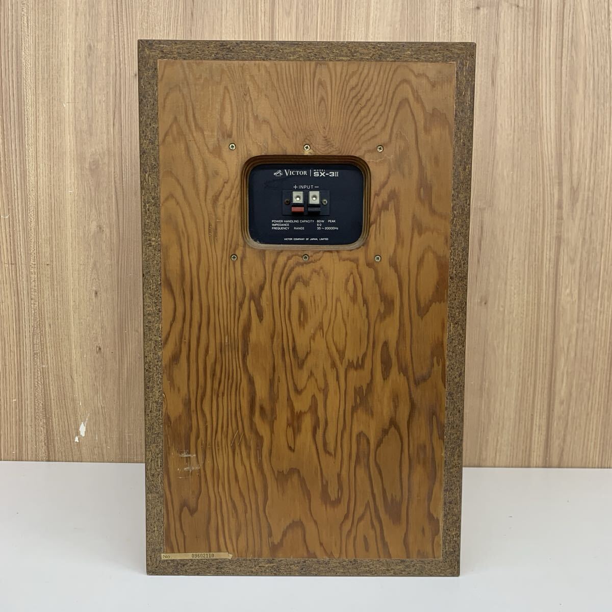 【Dr】 Victor SX-3Ⅱ スピーカー 動作確認済み ビクター 4130-165_画像4