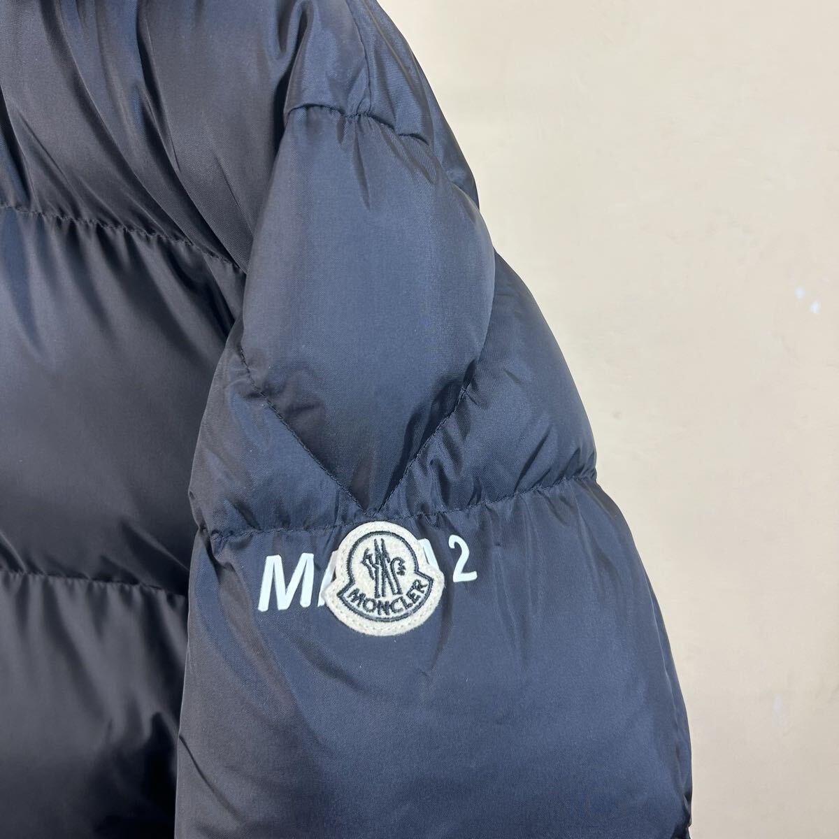 【美品】【新作】MONCLERモンクレールフラグメントACANTHUS 国内正規ダウンジャケット黒５_画像6