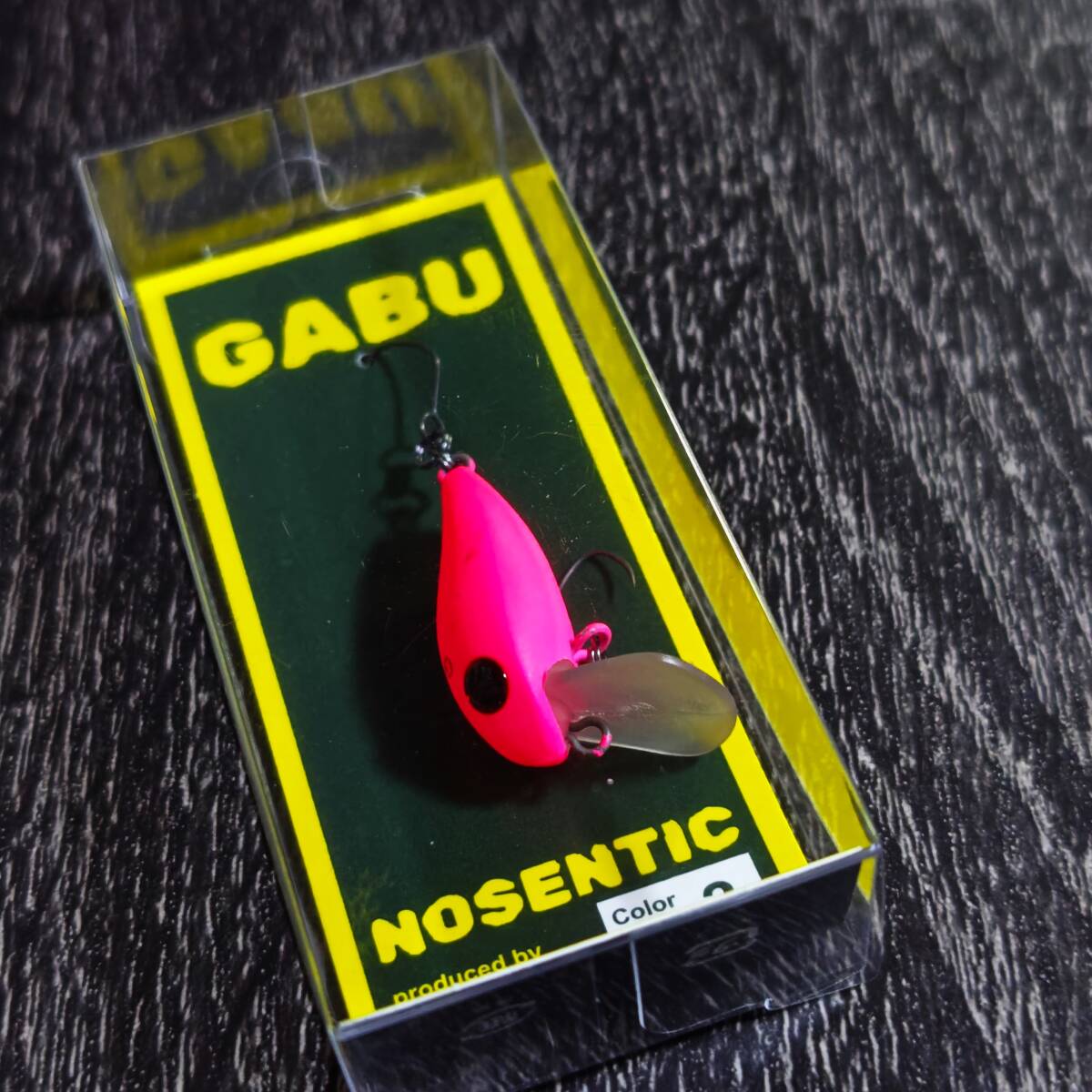 激レア★新品未開封★DeepParadox NOSENTIC GABU ディープパラドックス ガブ 24S 蛍光ピンク(グロー)_画像1