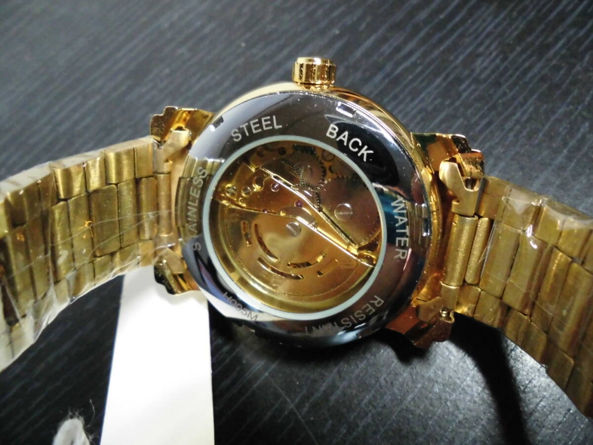 FORSINING スケルトン自動巻 腕時計_画像5