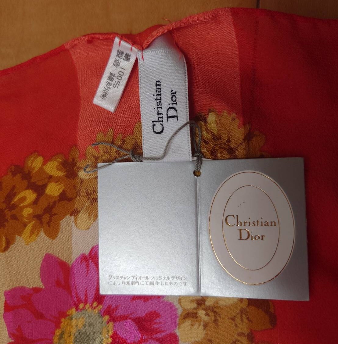クリスチャンディオール Christian Dior スカーフ 未使用_画像5