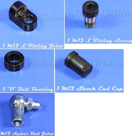 即納 新品ガルウイング交換用ガスショック2本ダンパー ランボドア シザーズドア キット450 500 550 600 650 700 750 800 850 900lbs M10M12_画像3