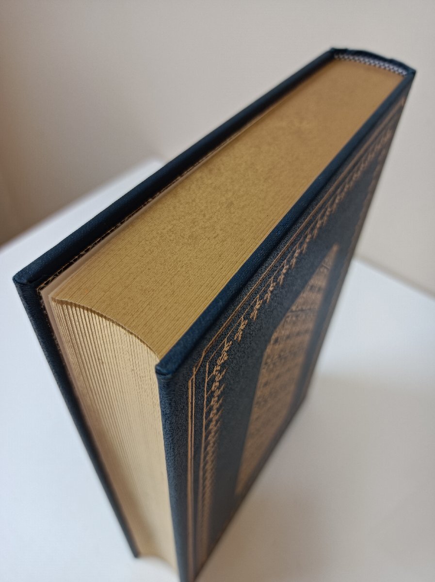 メルヴィル 「白鯨」 訳/阿部知二 1985 フランクリン・ライブラリー 予約購読者特別刊行/長編小説/アメリカ文学/三方金/豪華本/B3509012_画像5