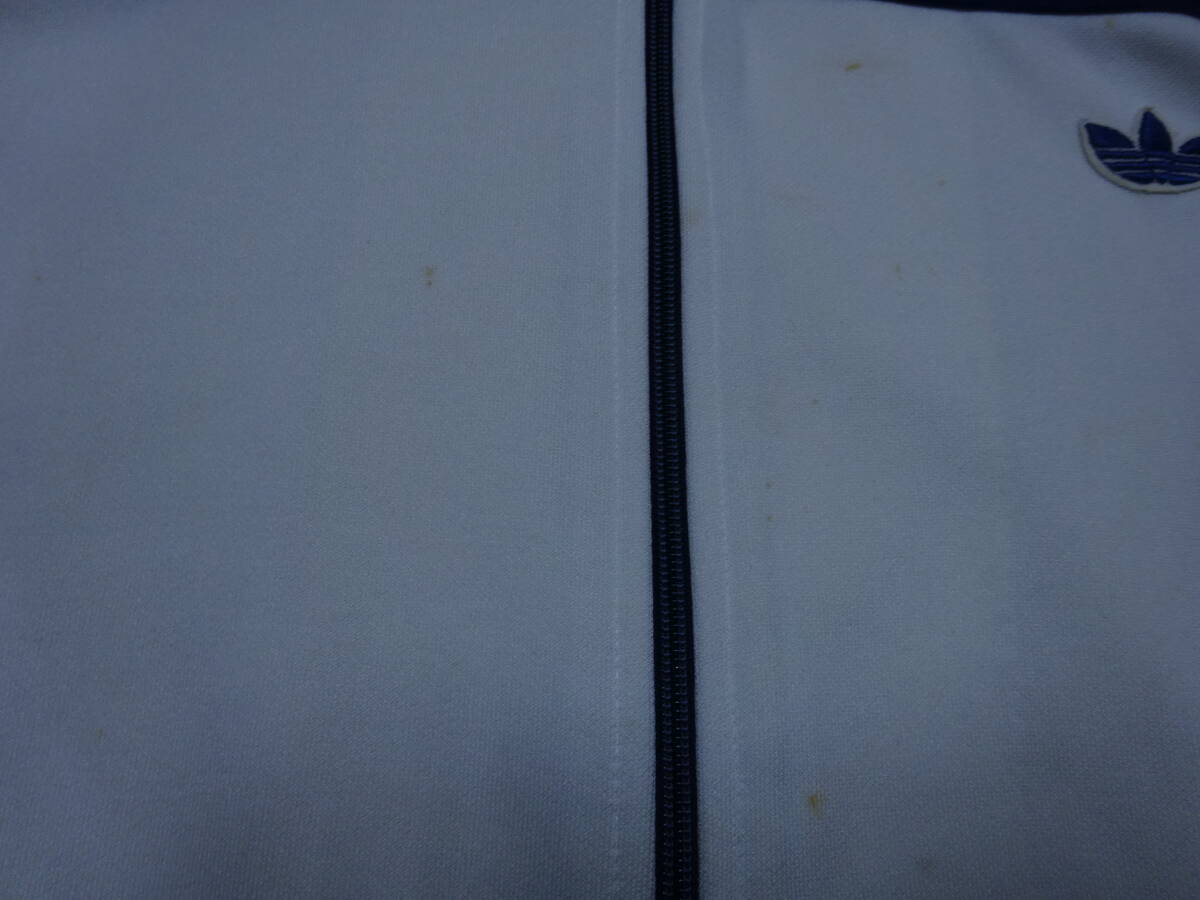 ■も-45■adidas　デサント　トラックジャケット　ジャージ上　サイズ7