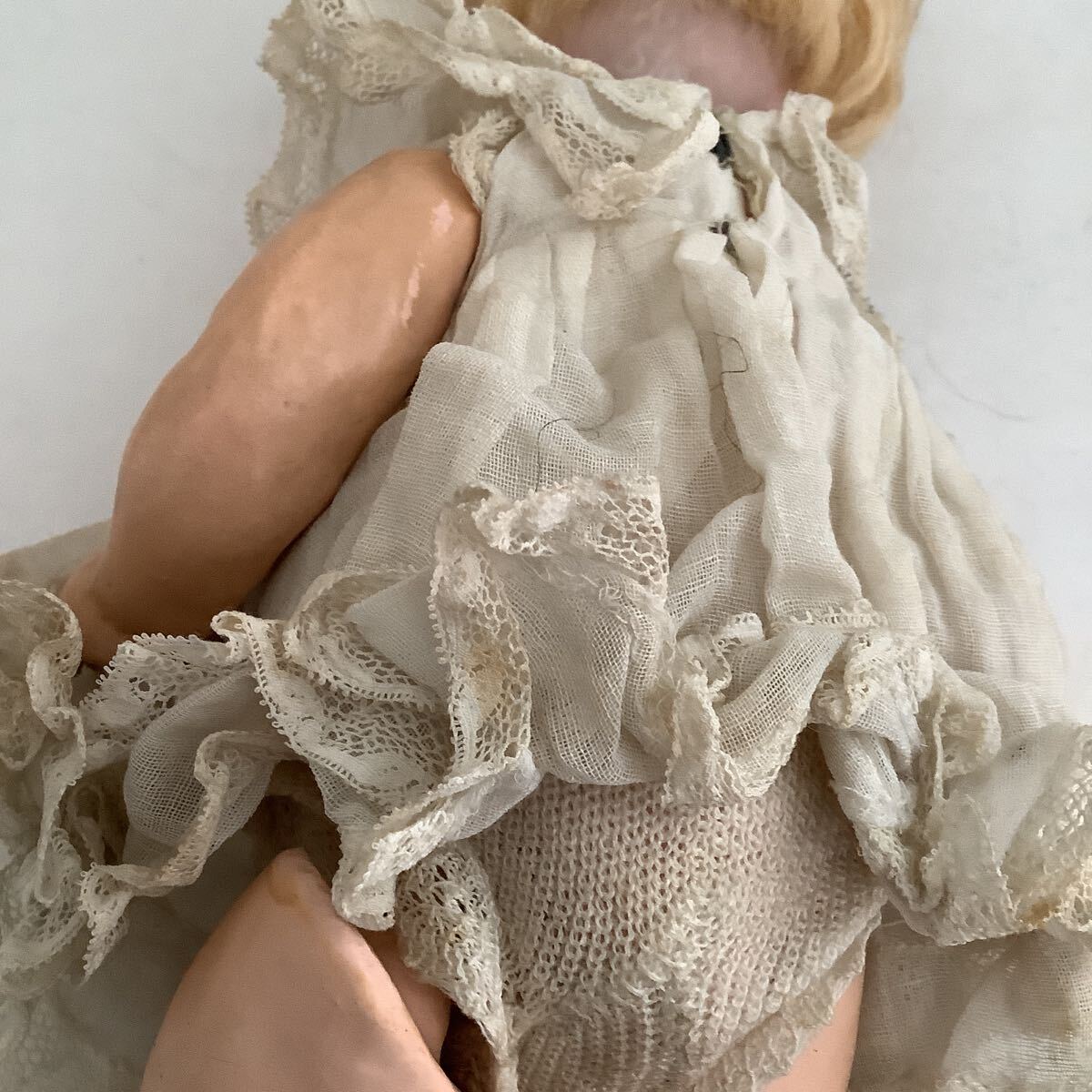 かわいい ヴィンテージ ビスクドール ジャーマンドール スリーピングアイ_画像8