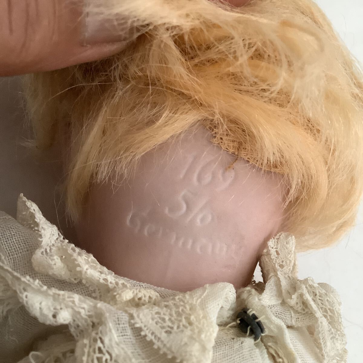 かわいい ヴィンテージ ビスクドール ジャーマンドール スリーピングアイ_画像9