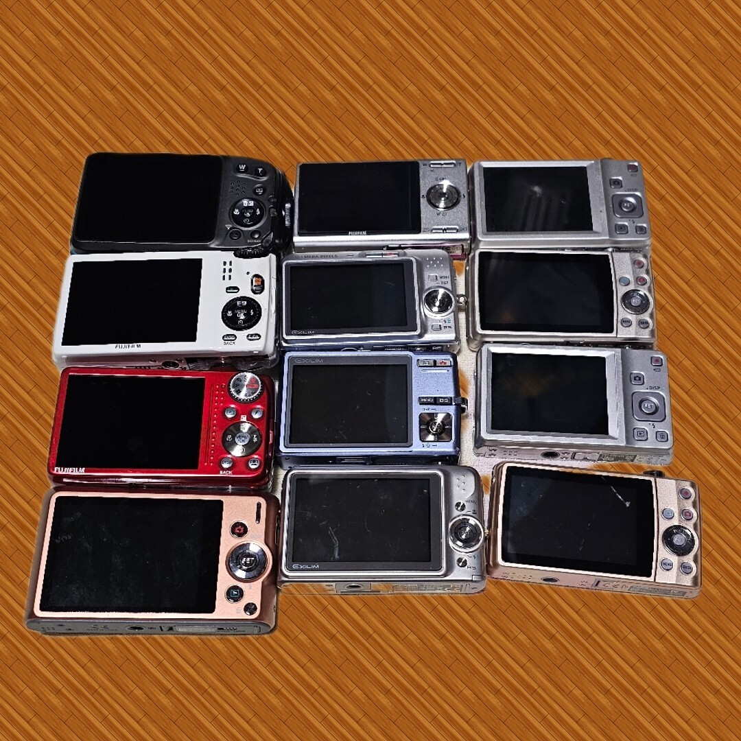 デジカメデジタルカメラ　まとめ　CASIO EXILIM FUJIFILM FinePix デジカメ カシオ フジフィルム CASIO OLYMPUS Panasonic SONY