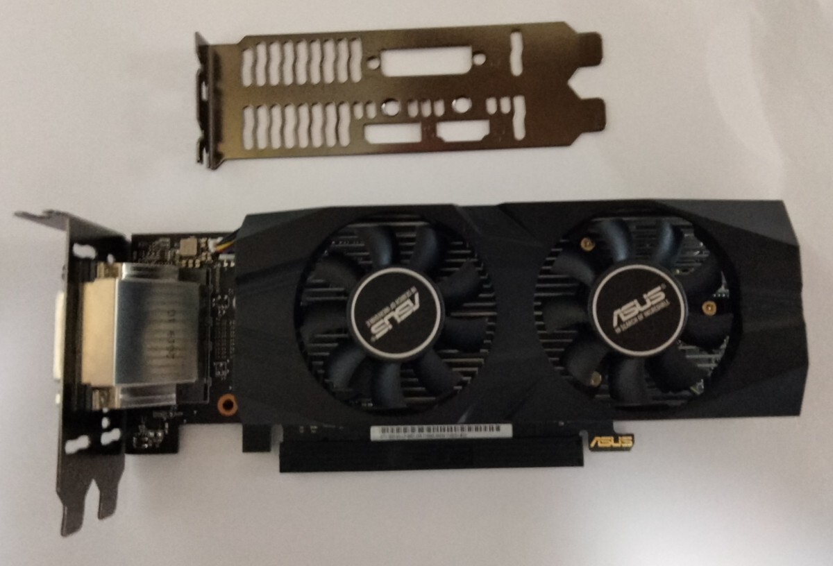 ASUS GeForce GTX1650 LP ロープロ　動(dòng)作確認(rèn)済