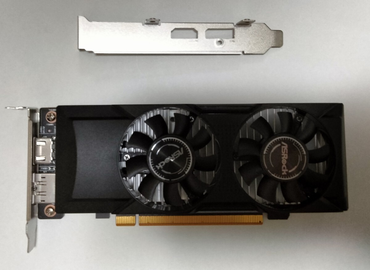 ASRock intel arc a310 lp ロープロ 動作確認済