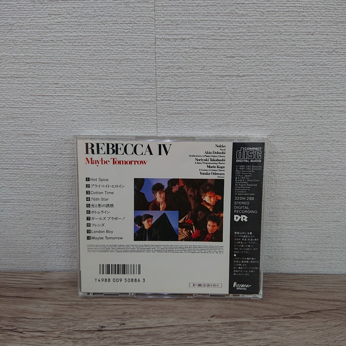 レベッカ／ＲＥＢＥＣＣＡ/動作品 CD◆B0925-19